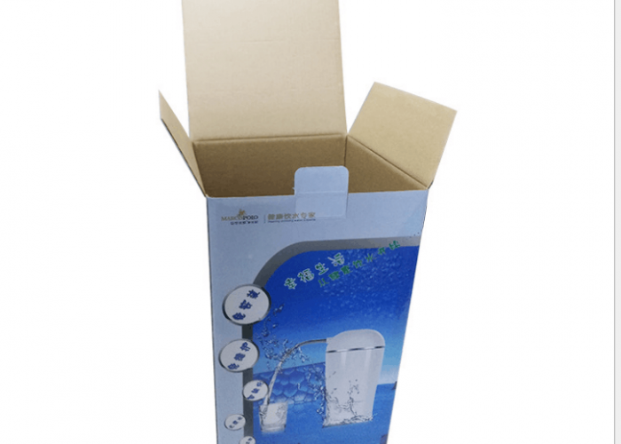 供應(yīng)價格便宜的定制彩色印花頂部郵包紙板紙包裝瓦楞紙箱